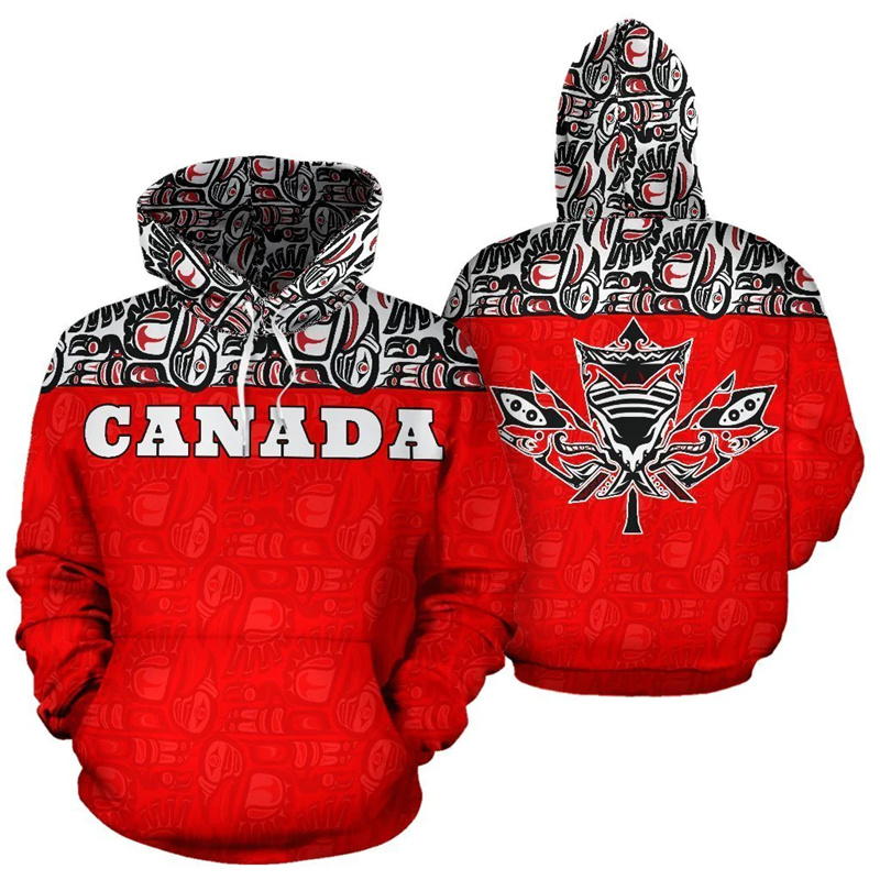 Street Fashion Canada - Canada Flag sempre In Me felpa