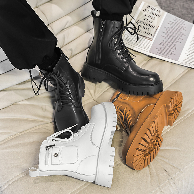 2025 Trend Uomo Stivali Sneake - Street Fashion Men 2025 recensione e prezzo