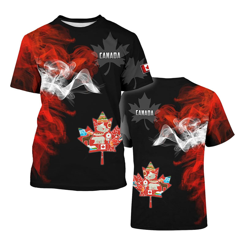 Nuova T-shirt alla Moda Canada - Street Fashion Canada recensione e prezzo
