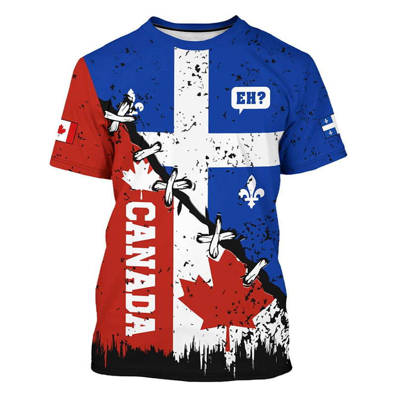 Nuova T-shirt alla Moda Canada - Street Fashion Canada recensione e prezzo