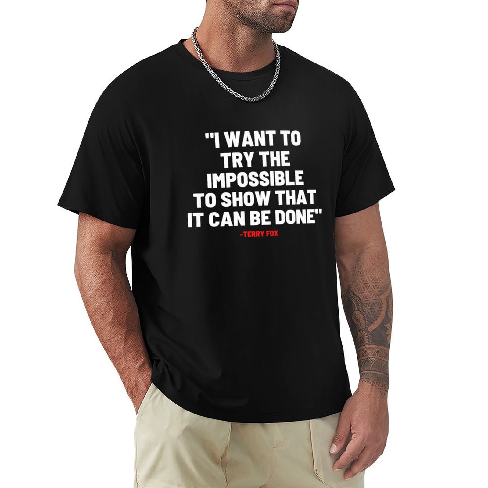 Terry Fox Canada, la Maglietta - Street Fashion Canada recensione e prezzo