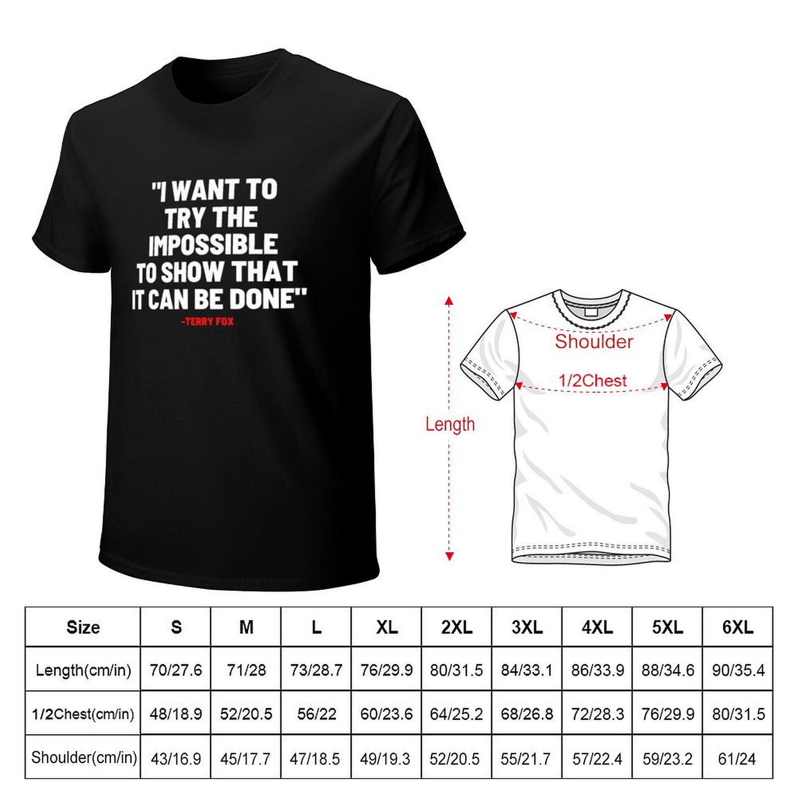 Terry Fox Canada, la Maglietta - Street Fashion Canada recensione e prezzo