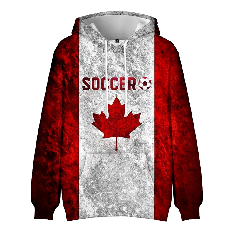 Canada Felpa con cappuccio Map - Street Fashion Canada recensione e prezzo