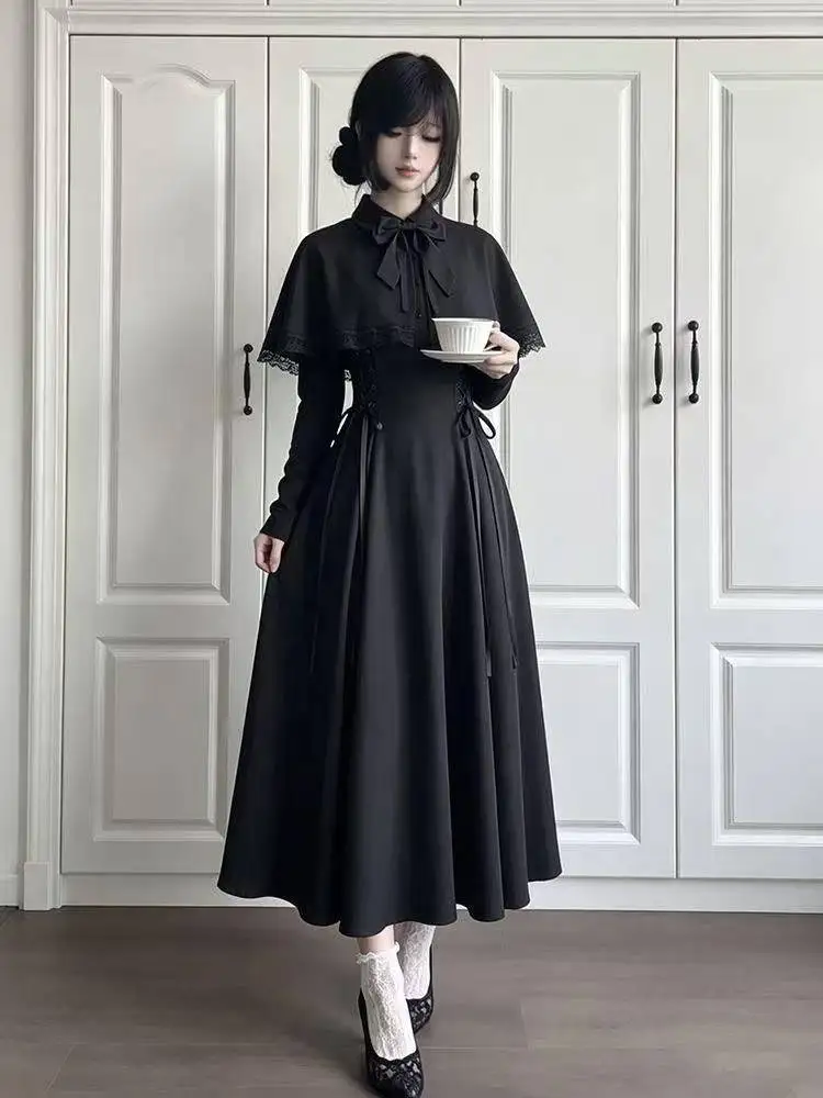 Abito midi nero in stile gotic - Fashion Street Night recensione e prezzo