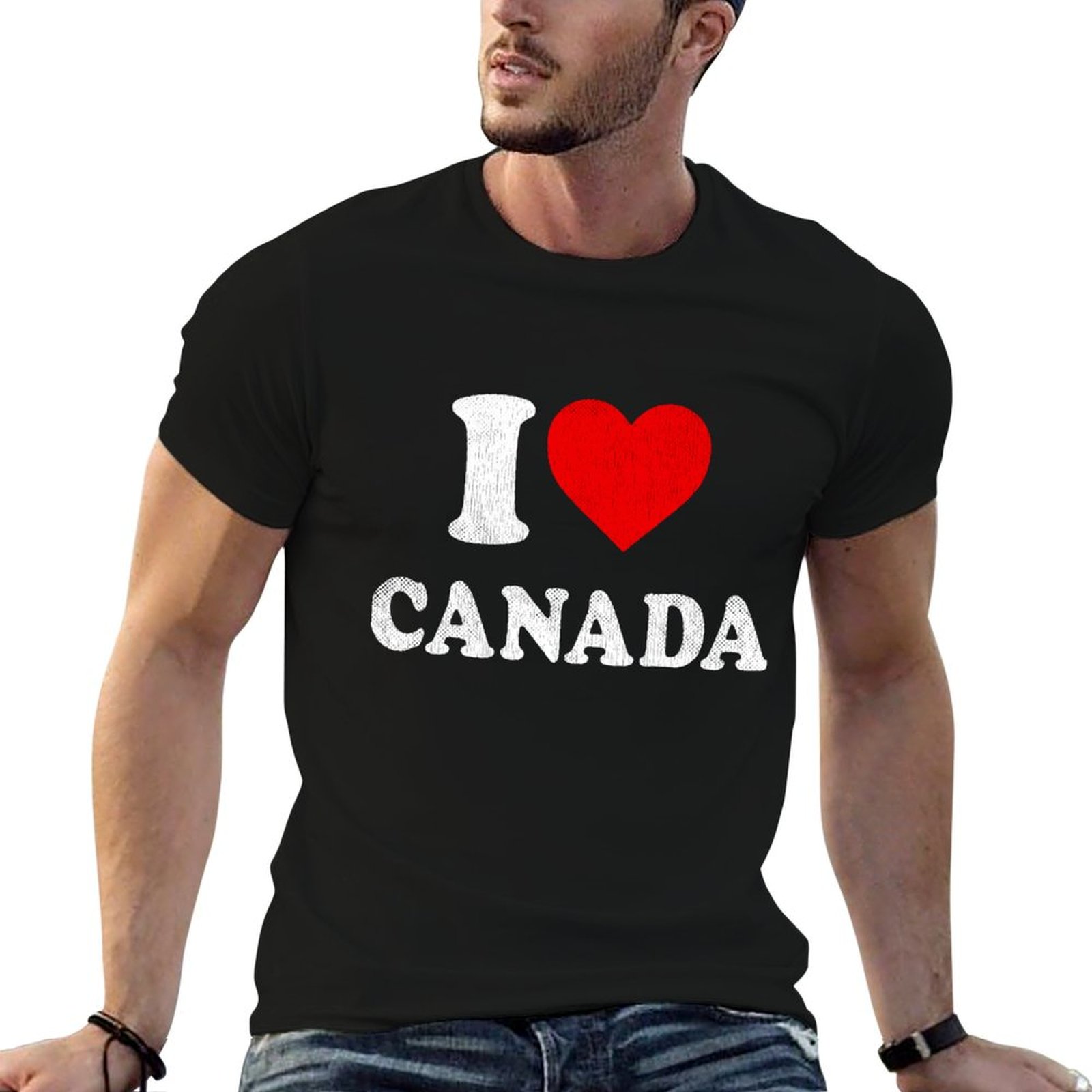 Maglietta I Love Canada, souve - Street Fashion Canada recensione e prezzo
