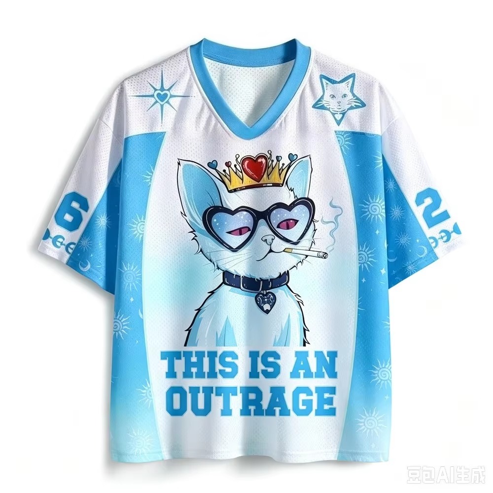 Maglietta con stampa 3D a moti - Queen Street Fashion recensione e prezzo